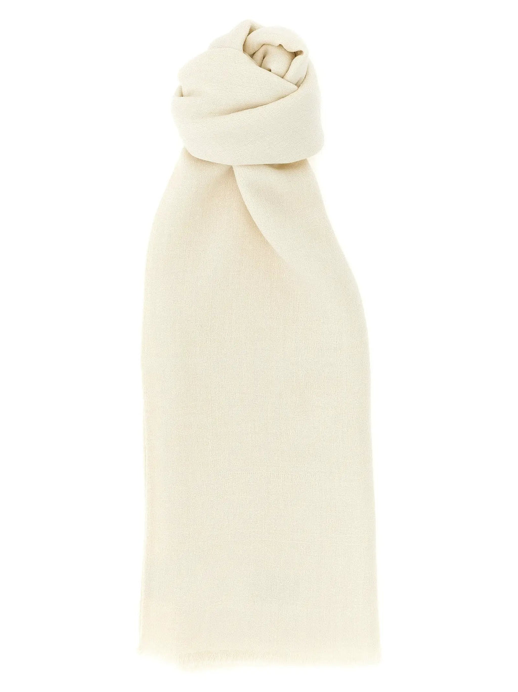 Max Mara Beige Wool Scarf