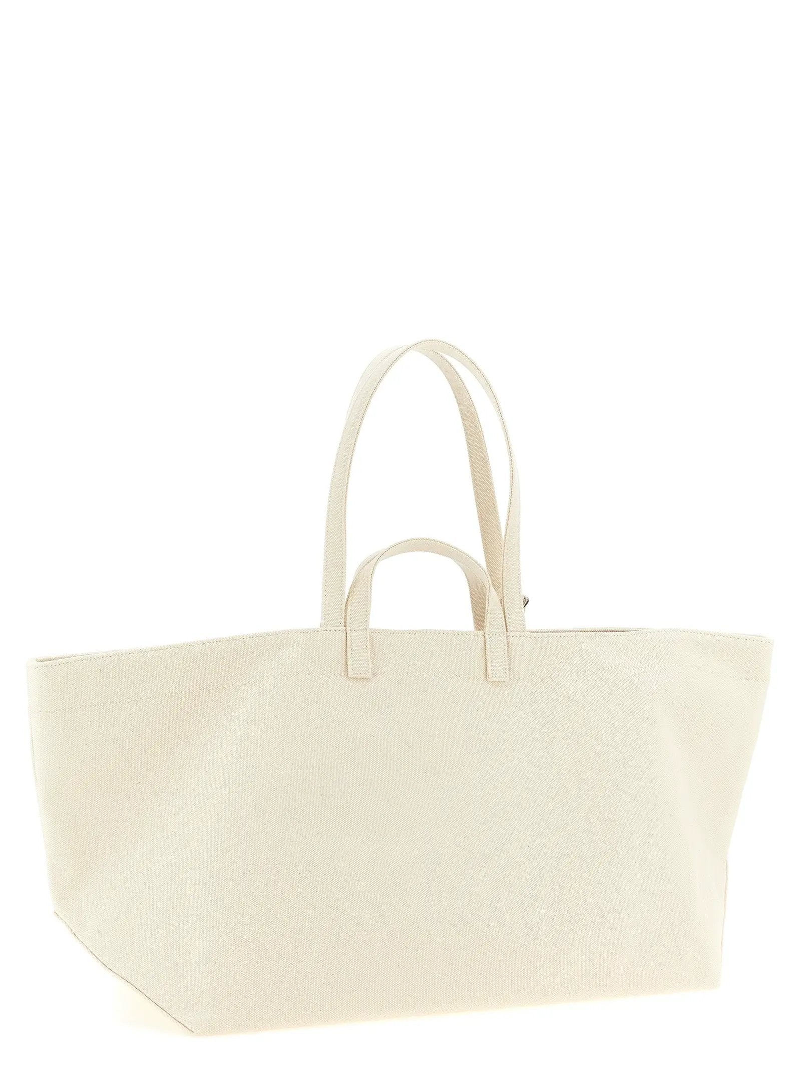 A.P.C. Beige Cotton Tote Bag