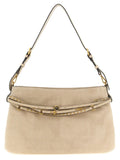 PINKO Beige Cowhide Shoulder Bag