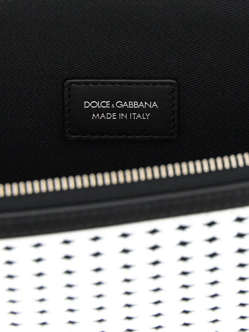 Dolce & Gabbana Bicolor Calfskin Clutch Bag
