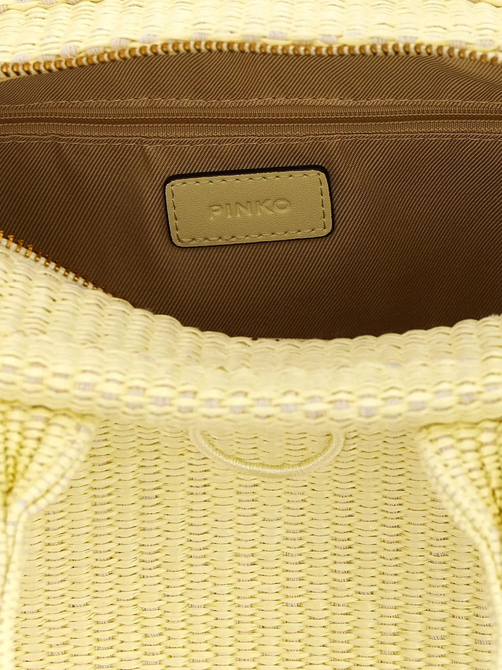 PINKO Bicolor Polypropylene Tote Bag