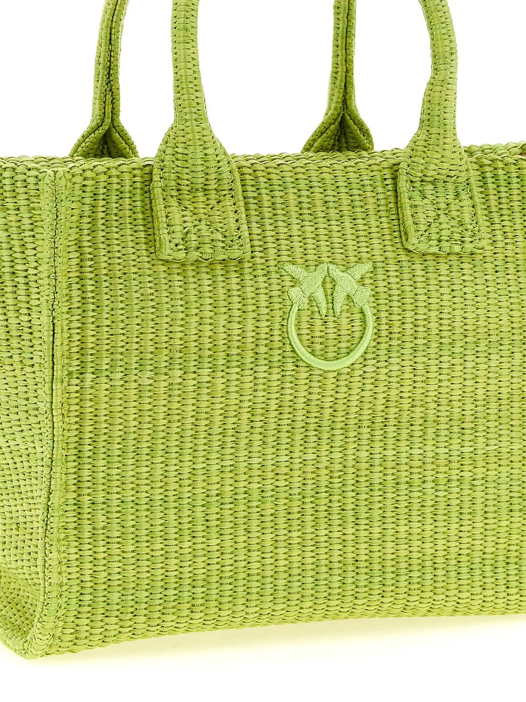 PINKO Bicolor Polypropylene Tote Bag