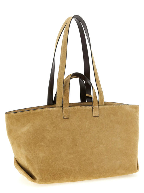 Sac cabas A.P.C. en cuir de vachette marron