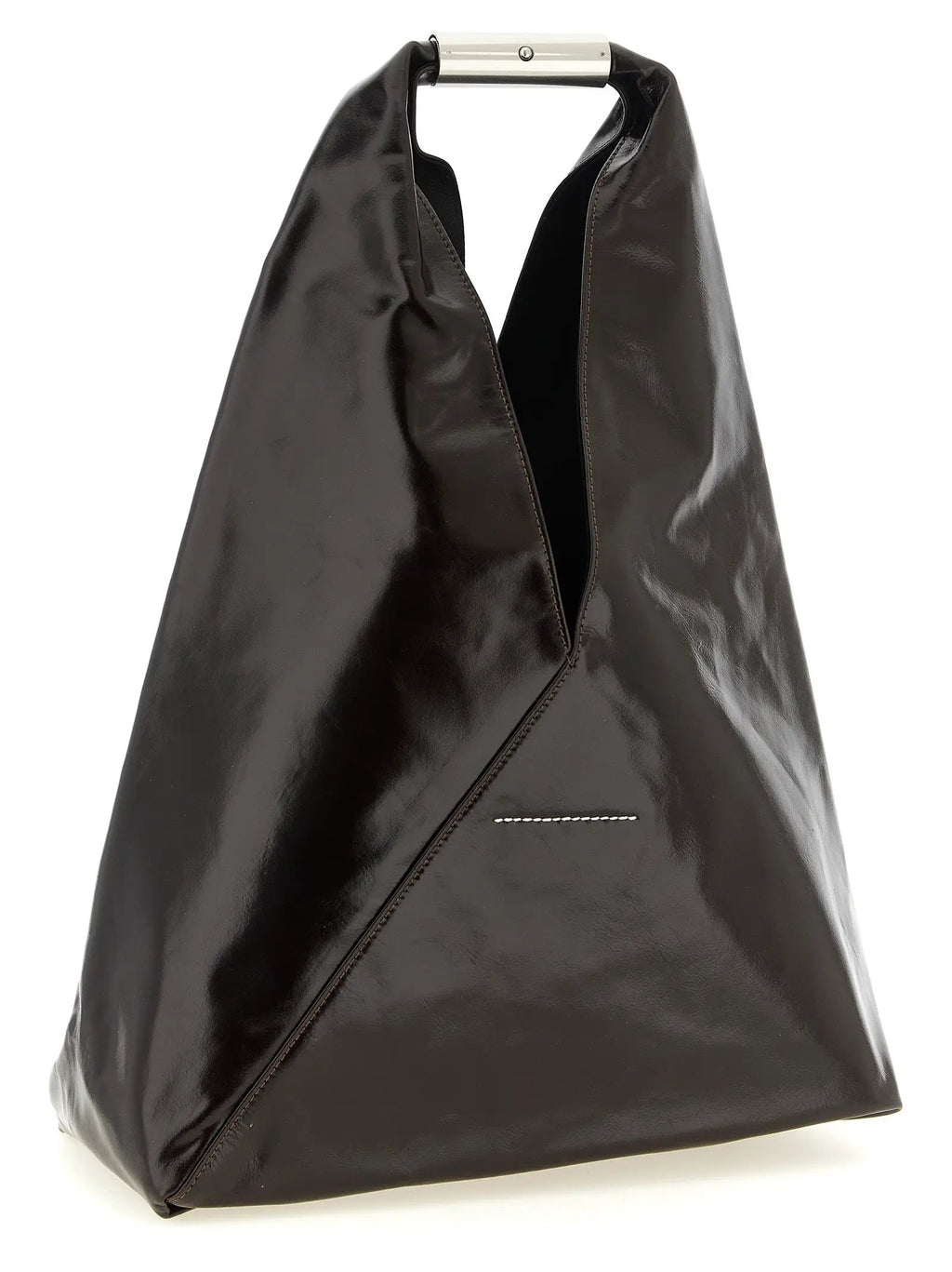 MM6 Maison Margiela Brown Cowhide Handbag