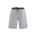 Shorts Bermudas en Coton Gris Brunello Cucinelli