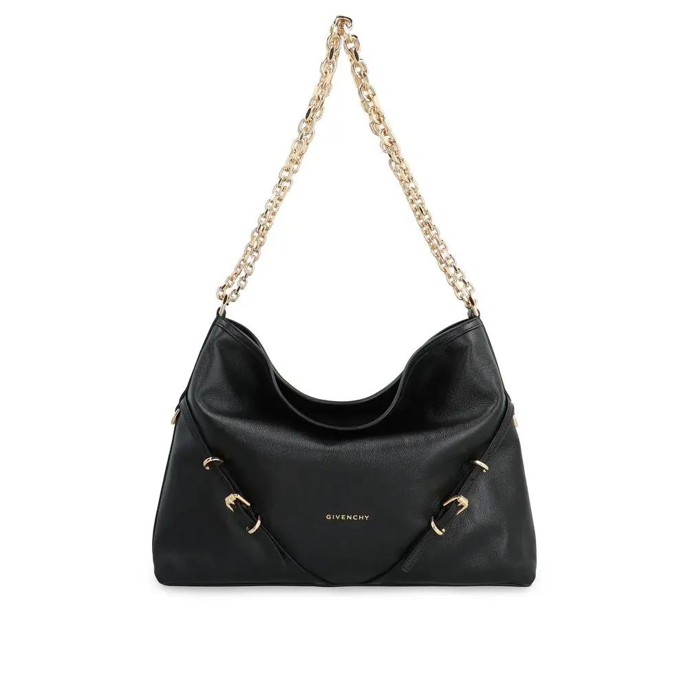 Sac porté épaule Givenchy en cuir de veau noir