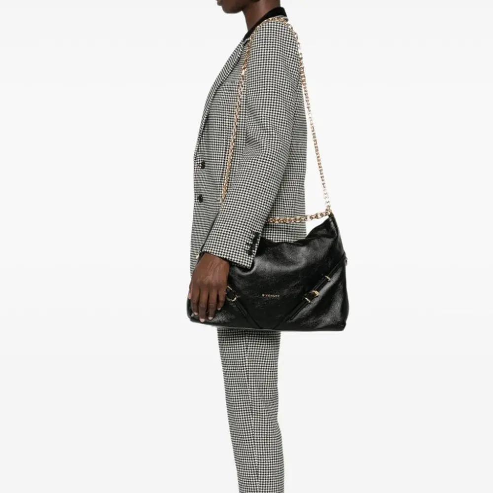 Sac porté épaule Givenchy en cuir de veau noir