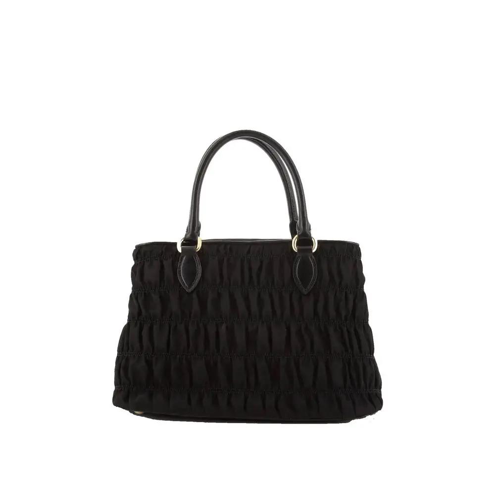 Prada Black Nylon Handbag