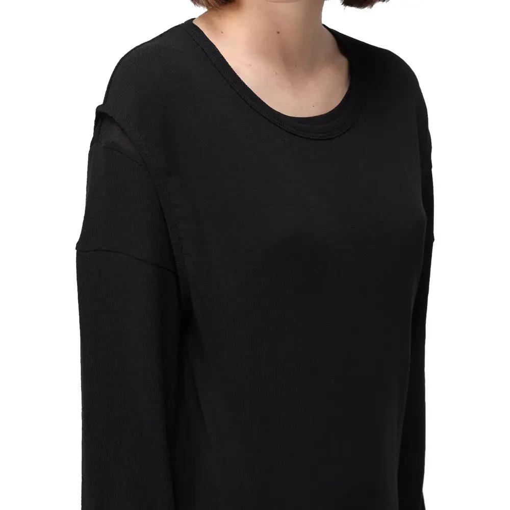 Lemaire Black Cotton Casual Dress