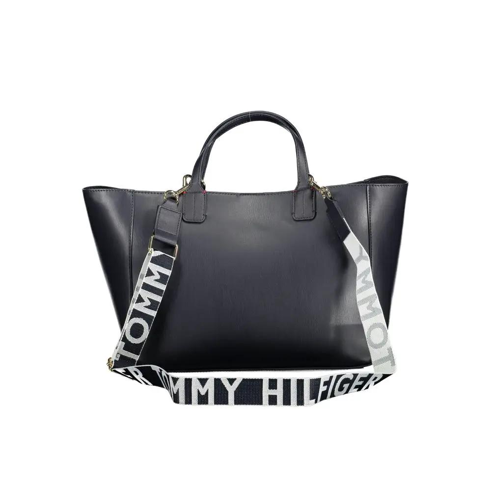 Tommy Hilfiger Blue Polyurethane Women's Bag