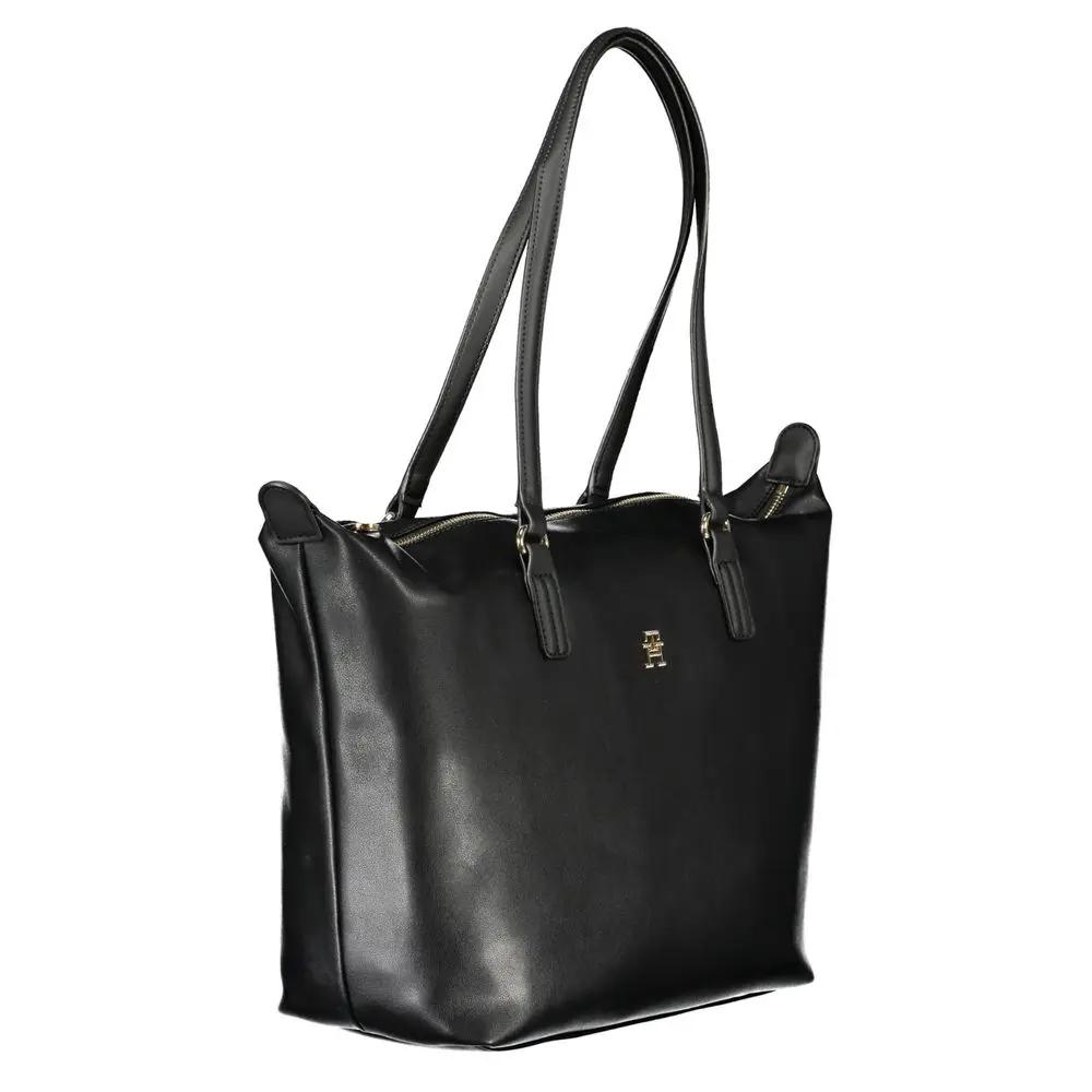 Sac Tommy Hilfiger en polyester noir pour femme