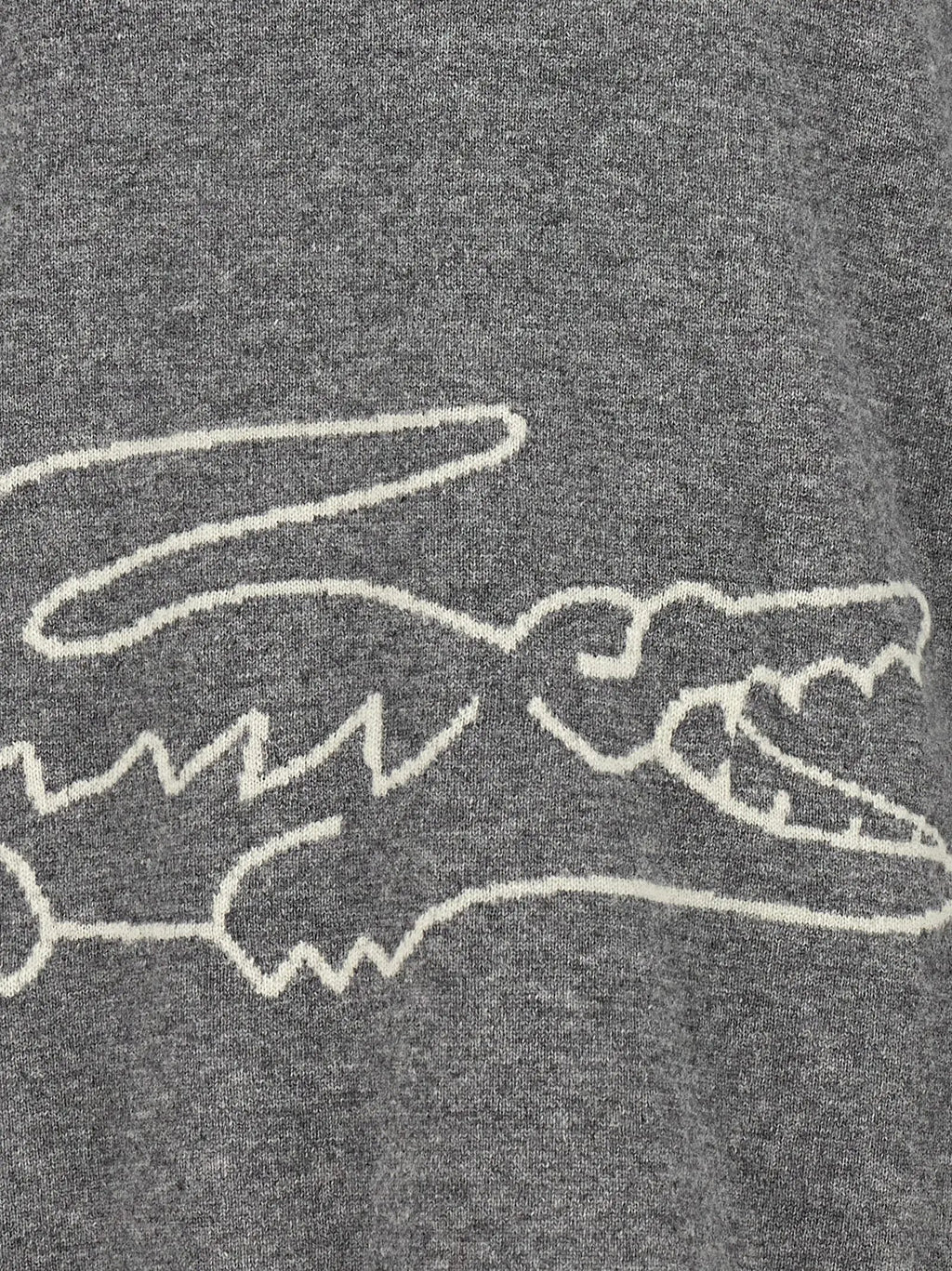Comme Des Garçons Gray Wool Cardigan