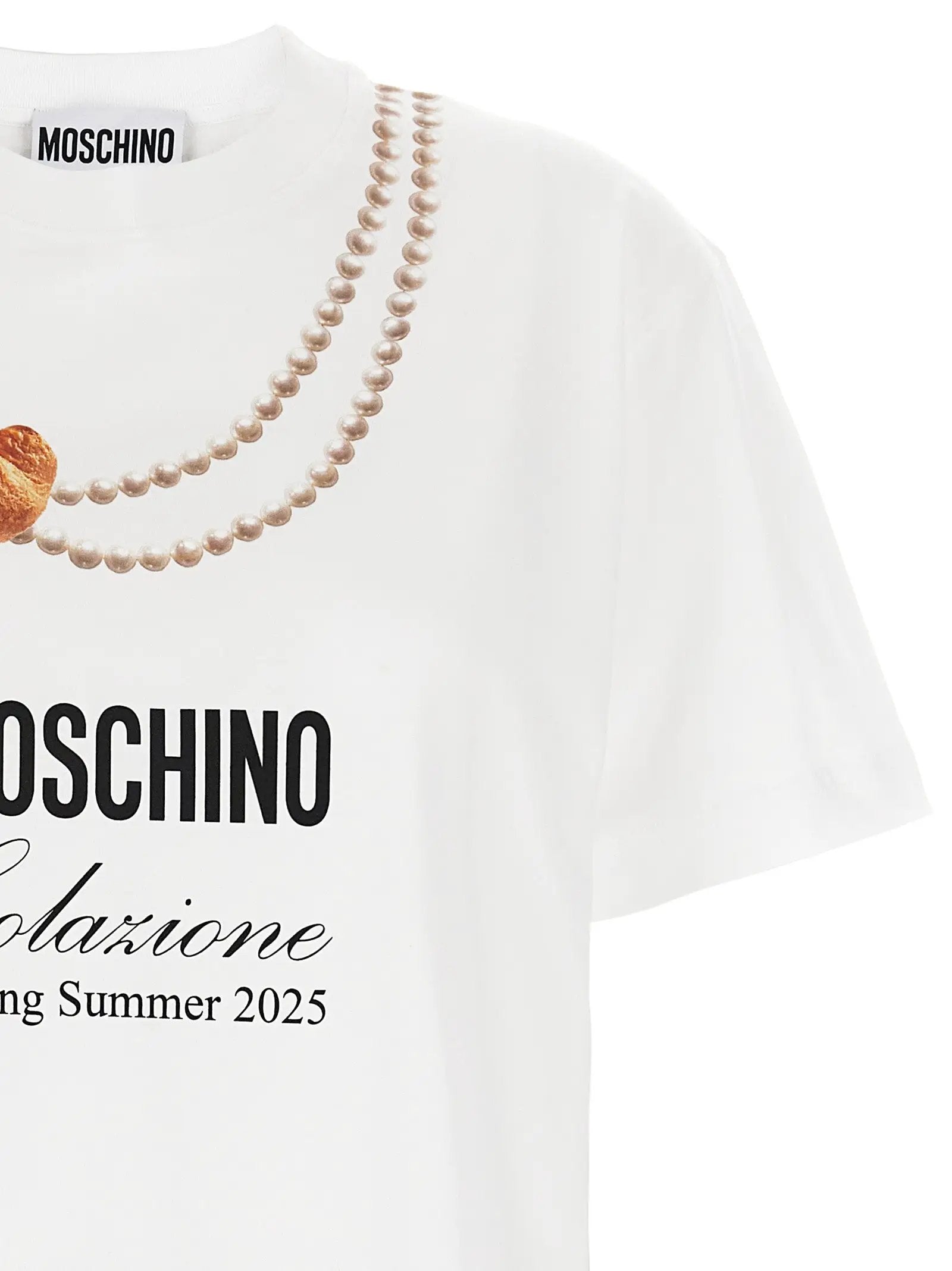 T-shirt Moschino en coton blanc