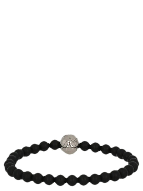 Bracelet Alexander McQueen en laiton noir