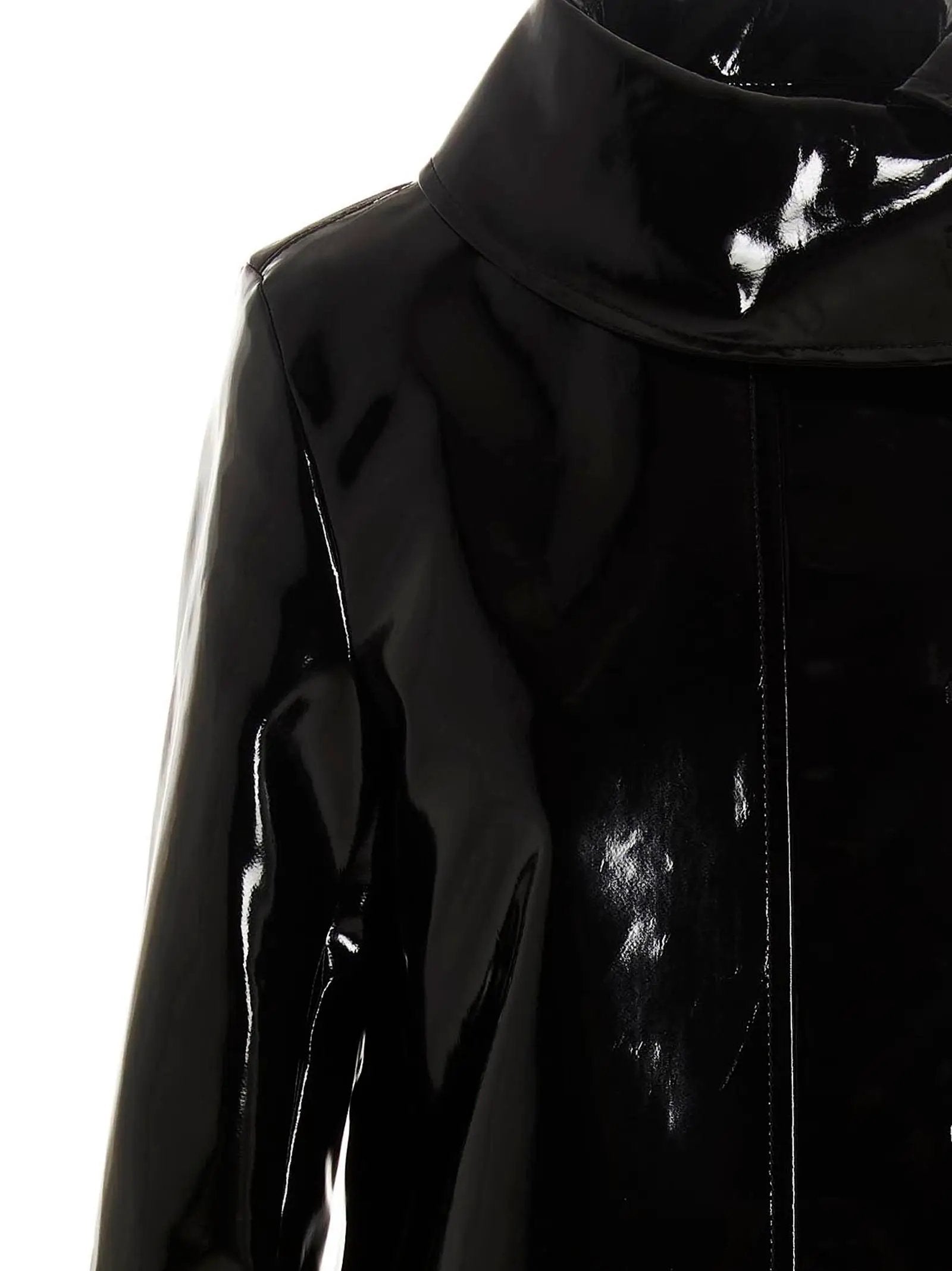 Raf Simons Black Cotton Coat