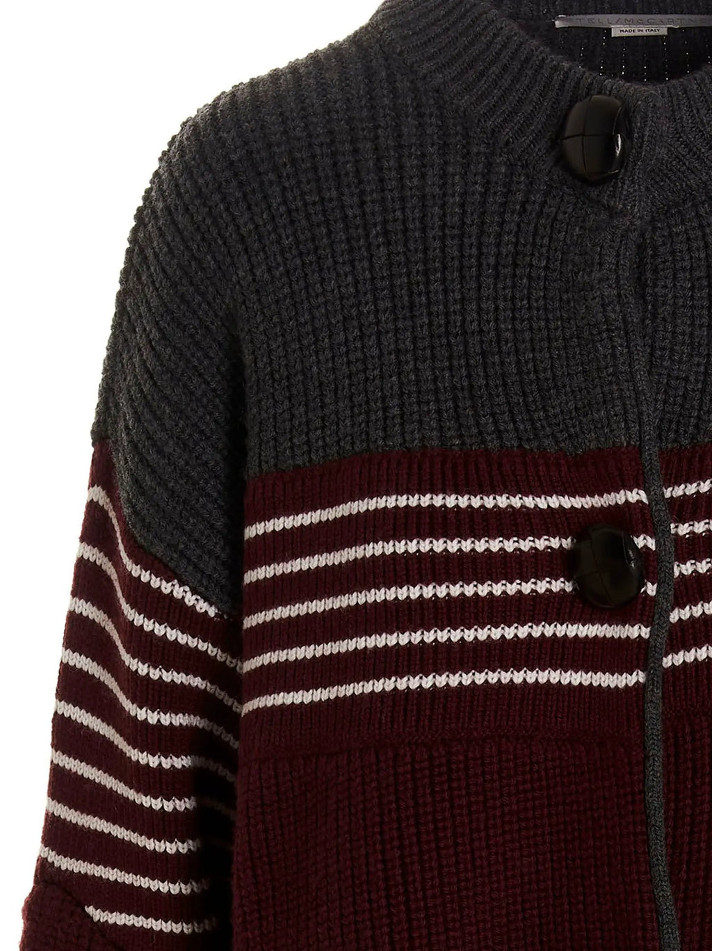 Stella McCartney Multicolor Virgin Wool Coat