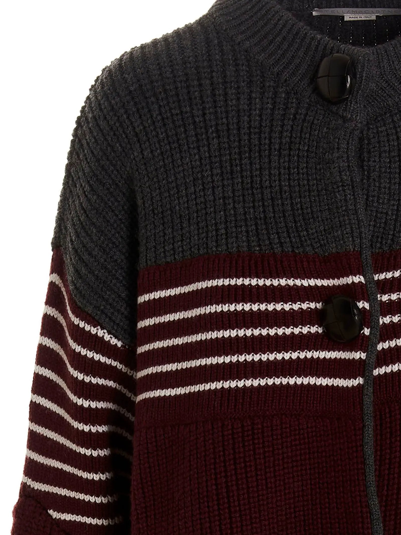 Stella McCartney Multicolor Virgin Wool Coat