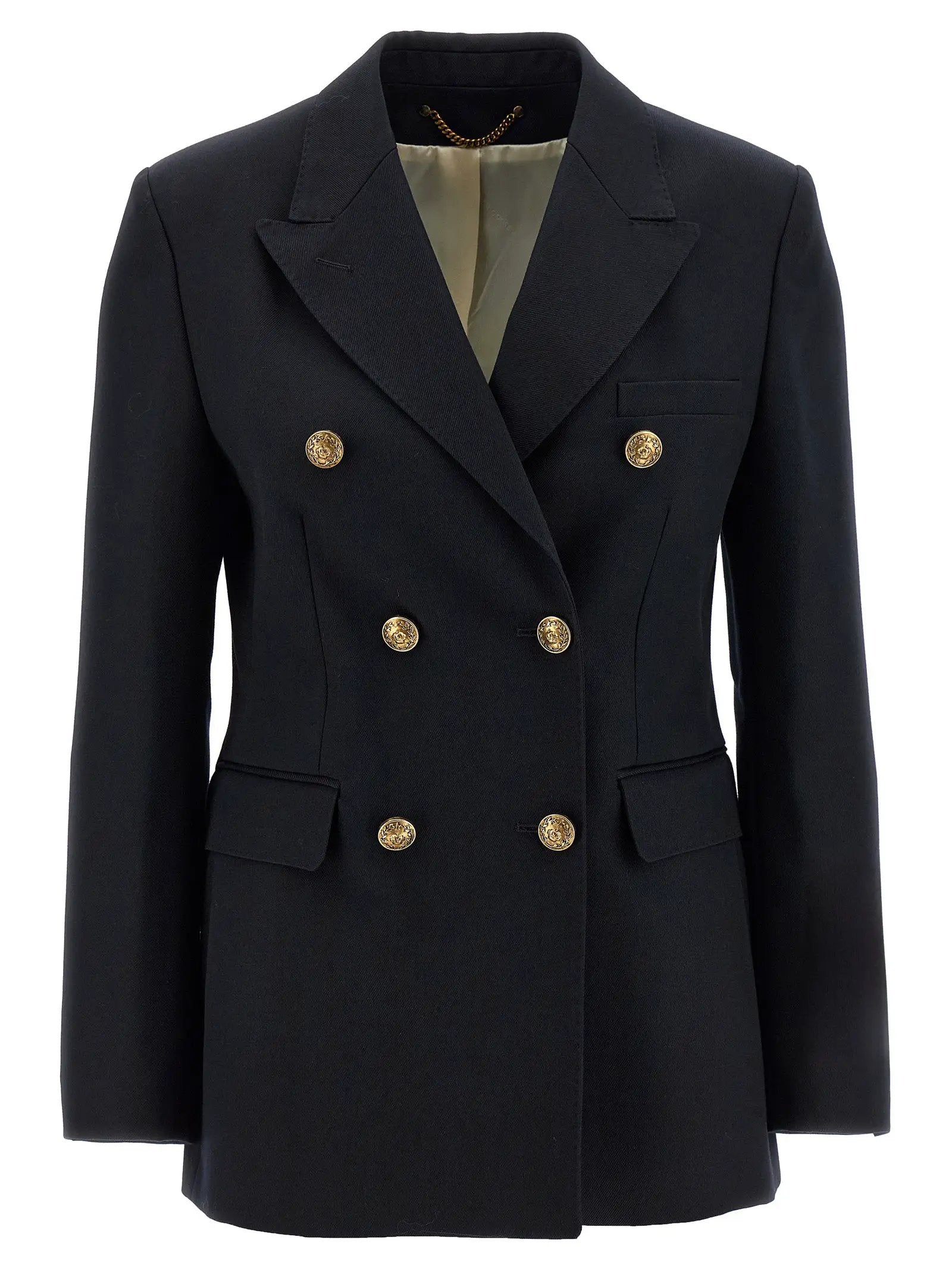 Golden Goose Blue Polyester Blazer