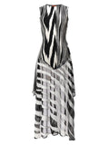 Missoni Bicolor Viscose Bodysuit