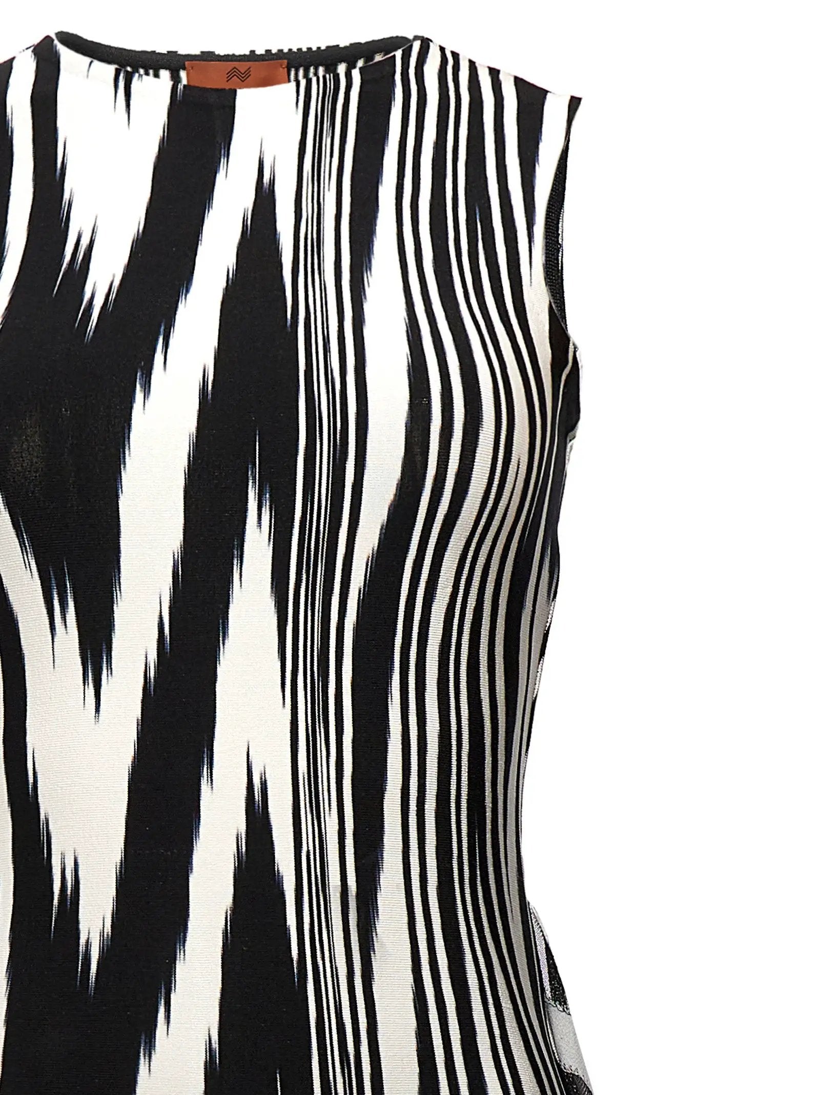 Missoni Bicolor Viscose Bodysuit