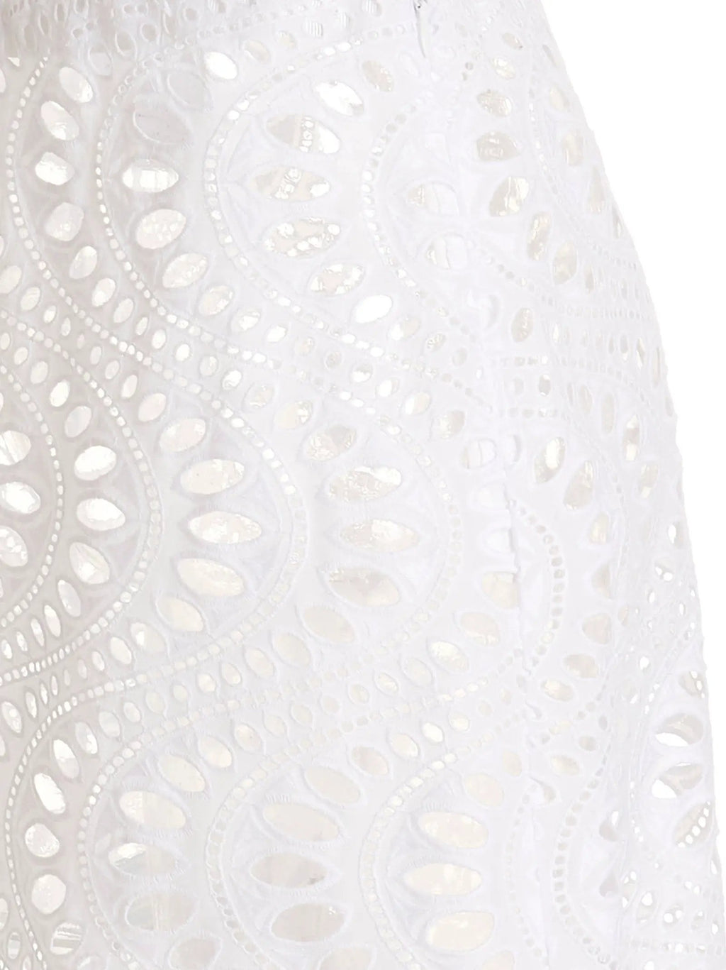 Giambattista Valli Giambattista Valli White Cotton Mini Skirt