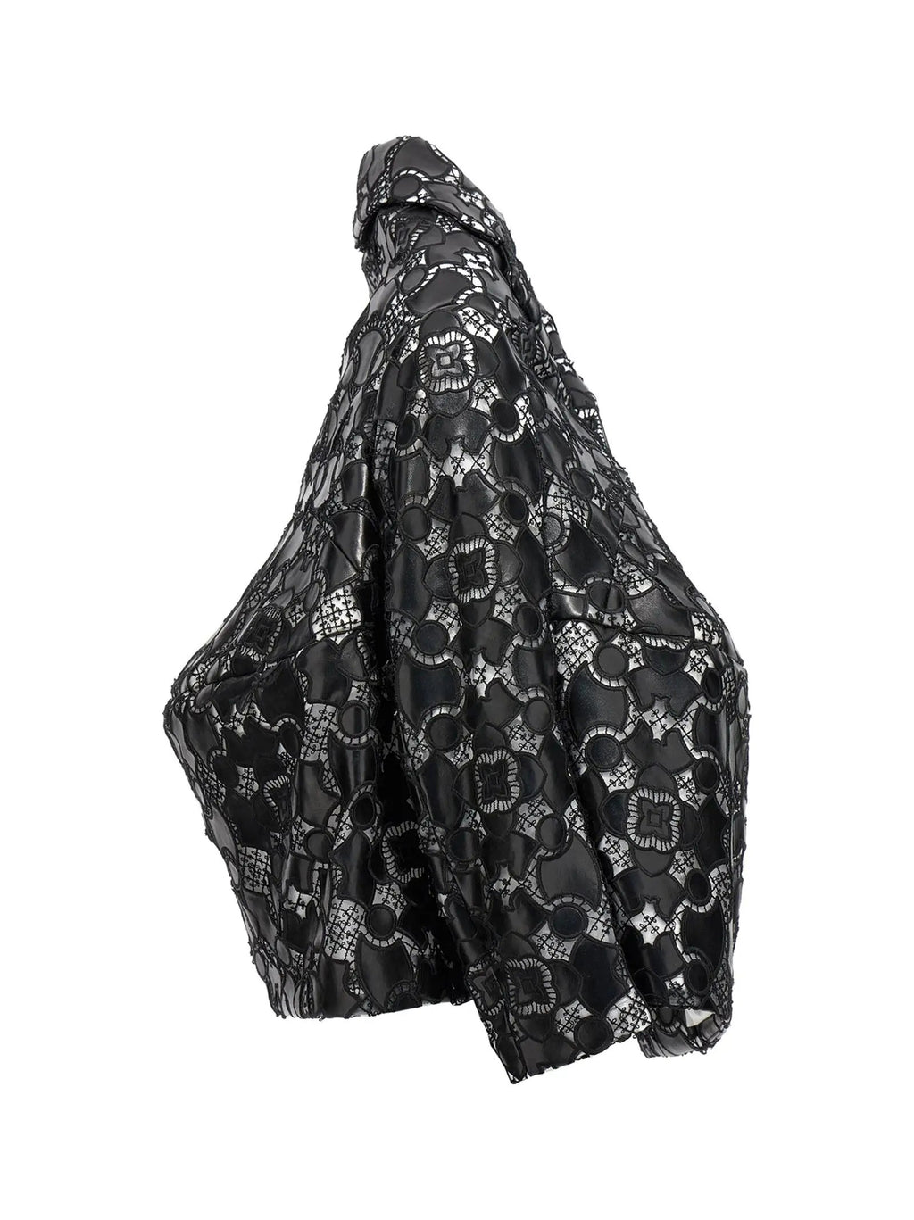 Comme Des Garçons Bicolor Polyethylene Leather Jacket