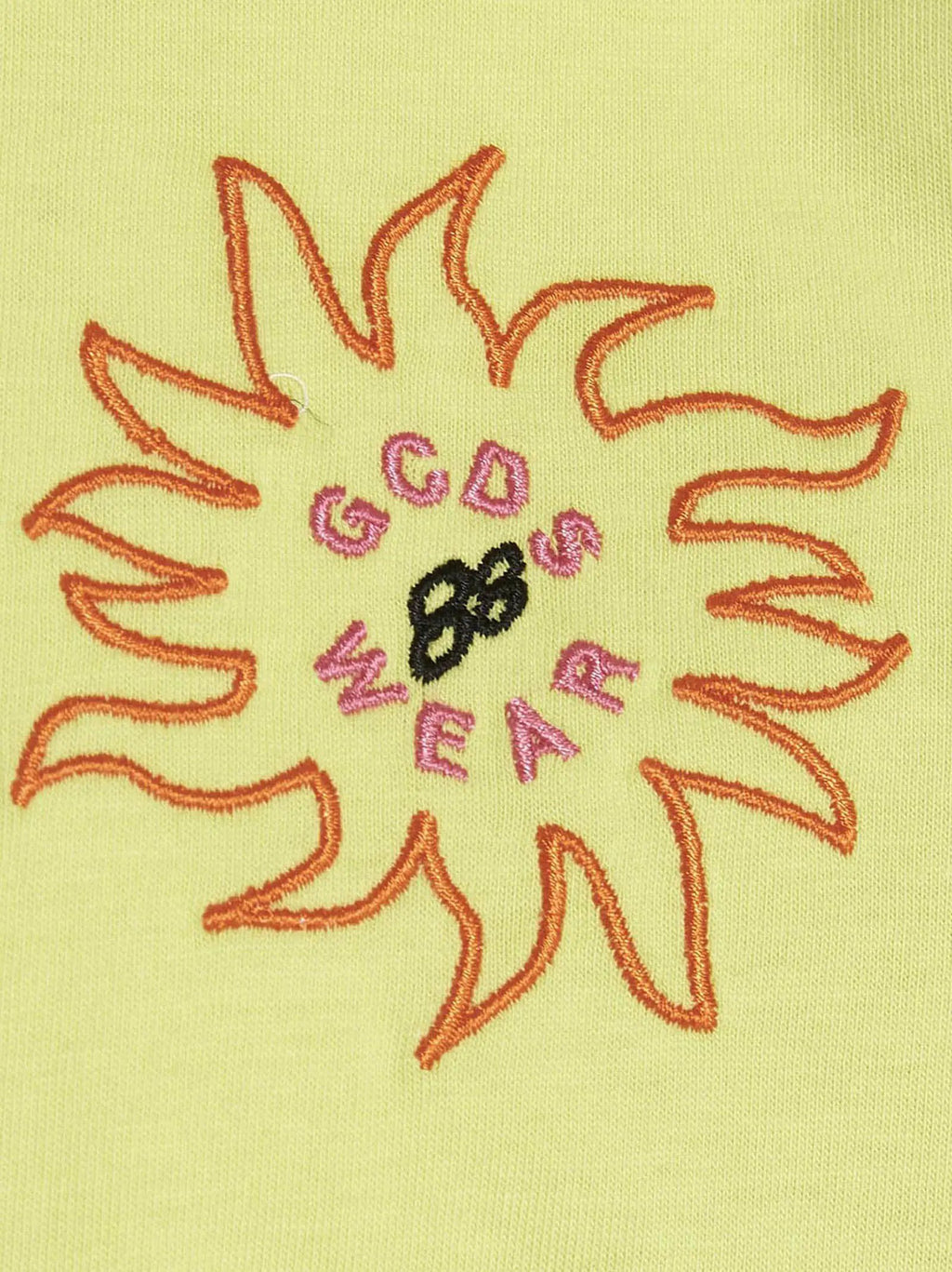 GCDS Bicolor Cotton T-Shirt