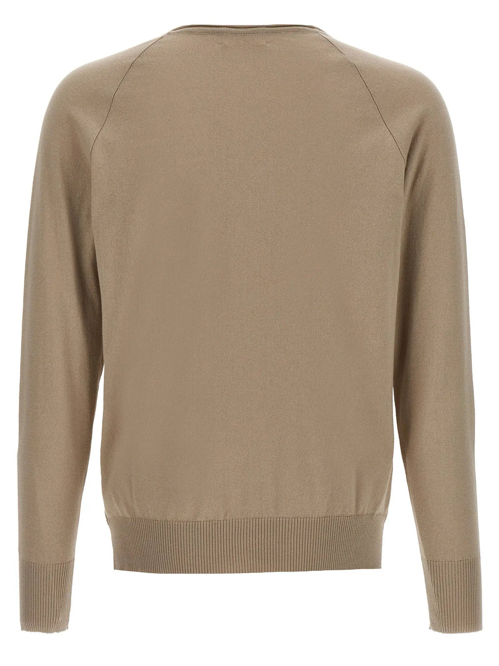 MA'RY'YA Beige Cotton Cardigan