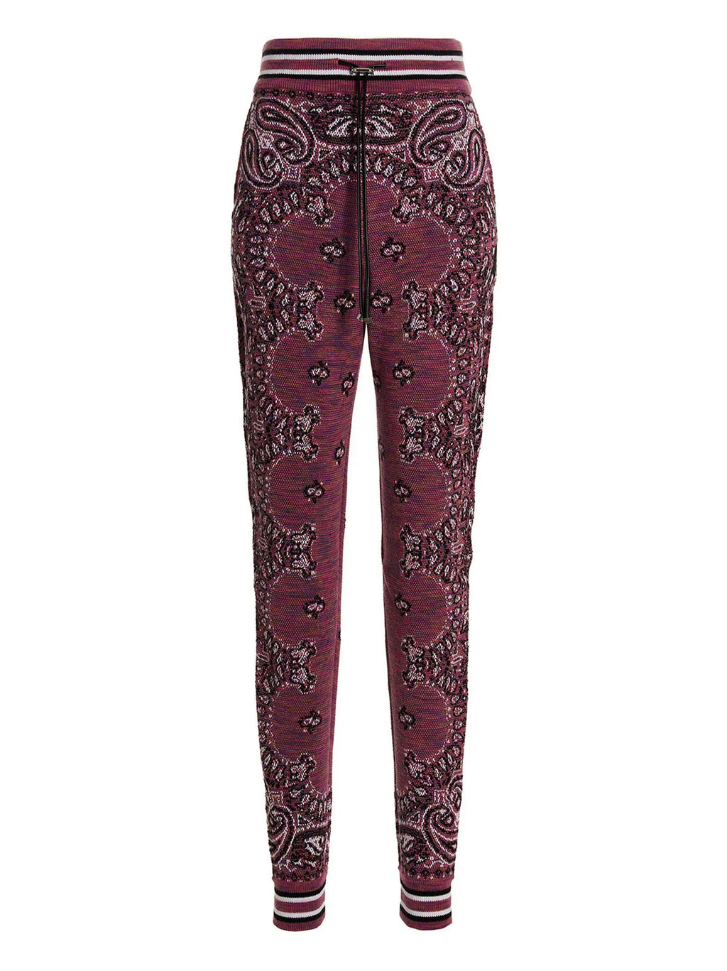Amiri Purple Cotton Joggers (Workout Pants)