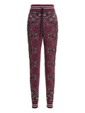 Amiri Purple Cotton Joggers (Workout Pants)
