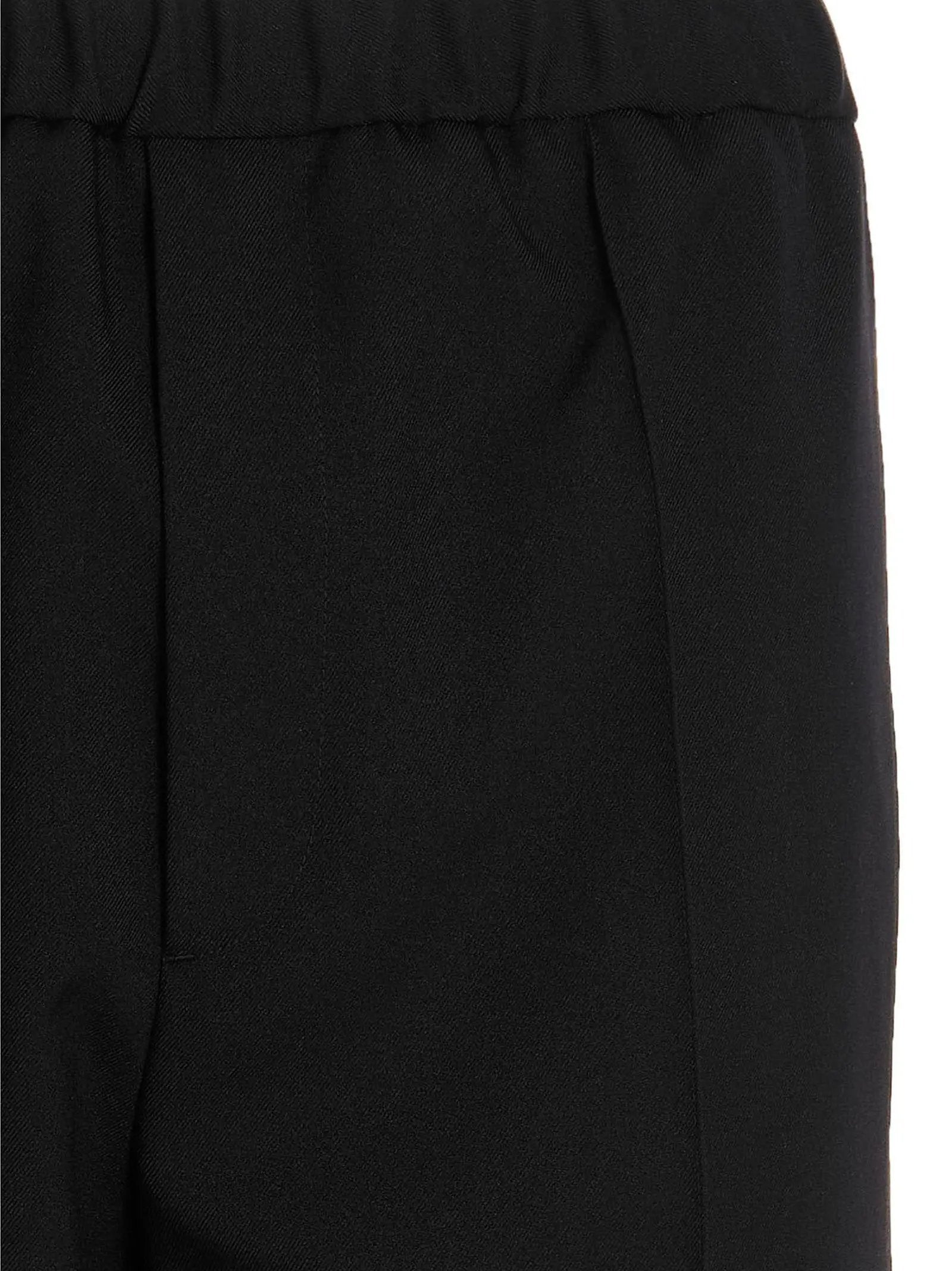 Jil Sander Blue Polyester Casual Pants