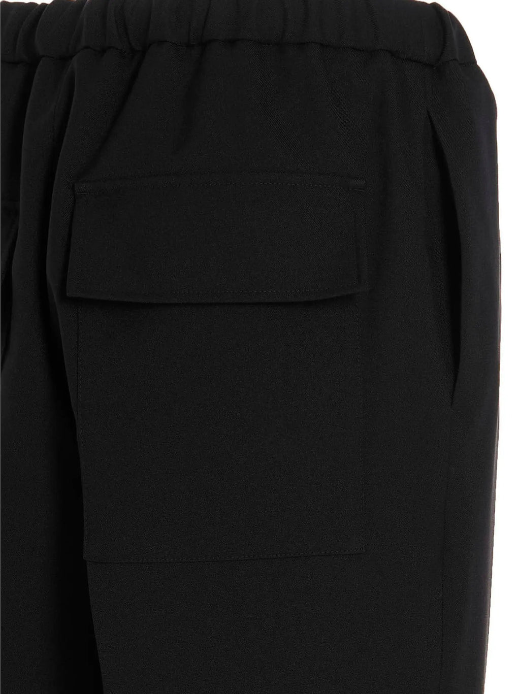 Jil Sander Blue Polyester Casual Pants