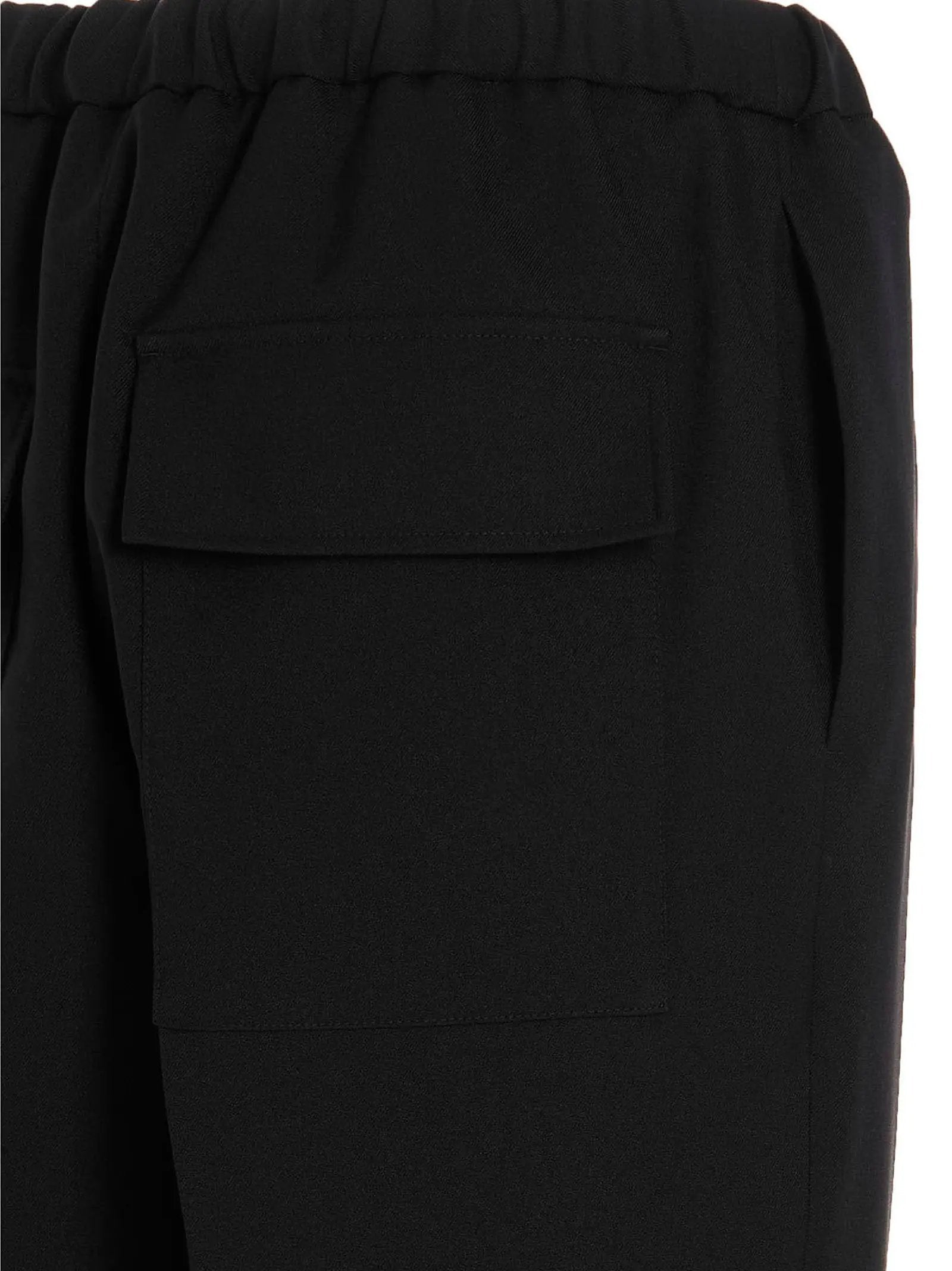Jil Sander Blue Polyester Casual Pants