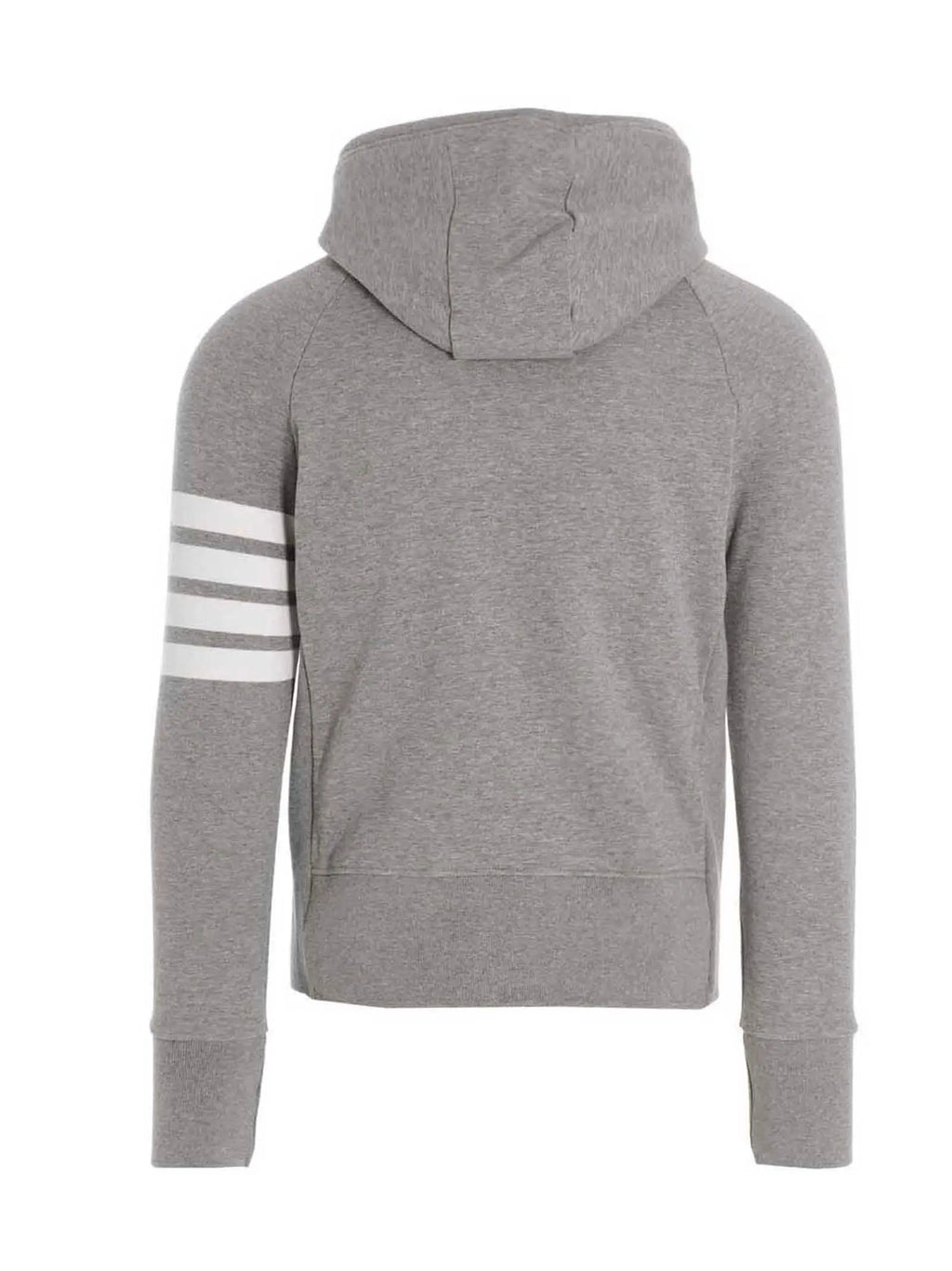 Thom Browne Gray Cotton Sweatshirt