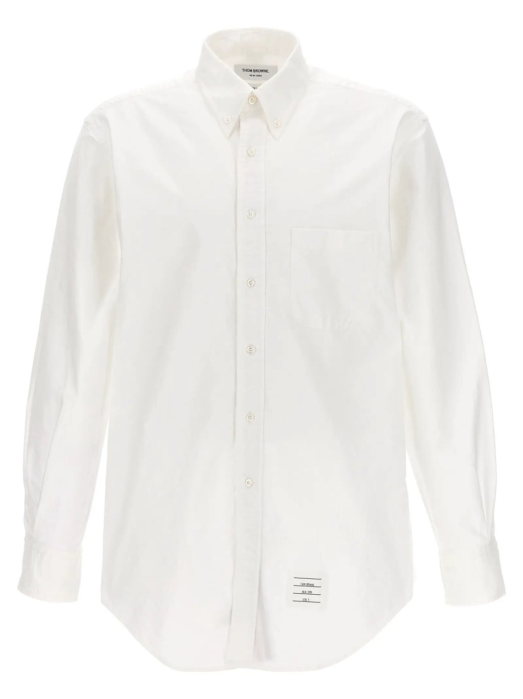 Thom Browne White Cotton Blouse