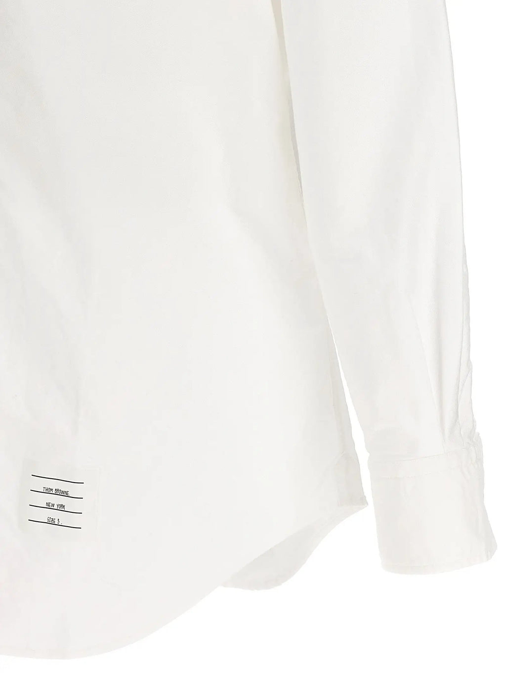 Thom Browne White Cotton Blouse