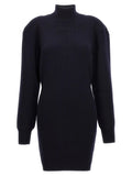 Stella McCartney Blue Wool Midi Skirt