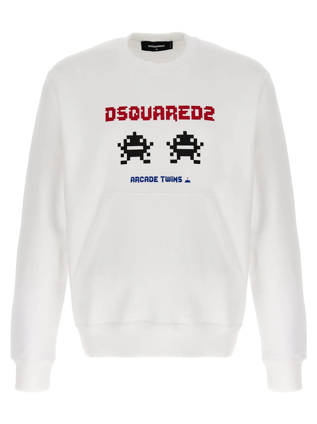 Dsquared² White Cotton Sweatshirt