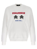 Dsquared² White Cotton Sweatshirt