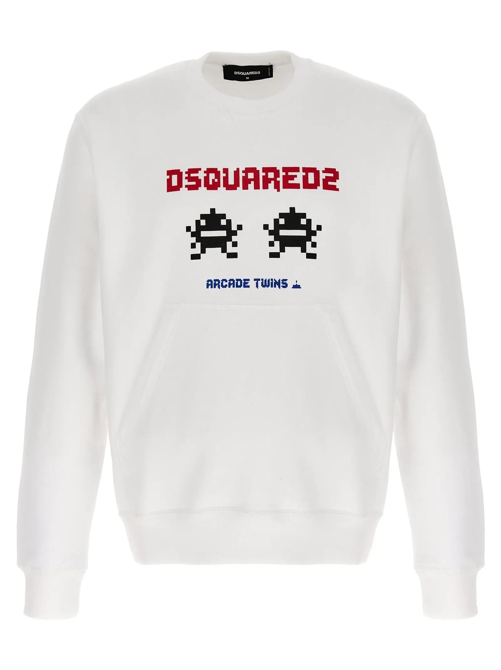 Dsquared² White Cotton Sweatshirt
