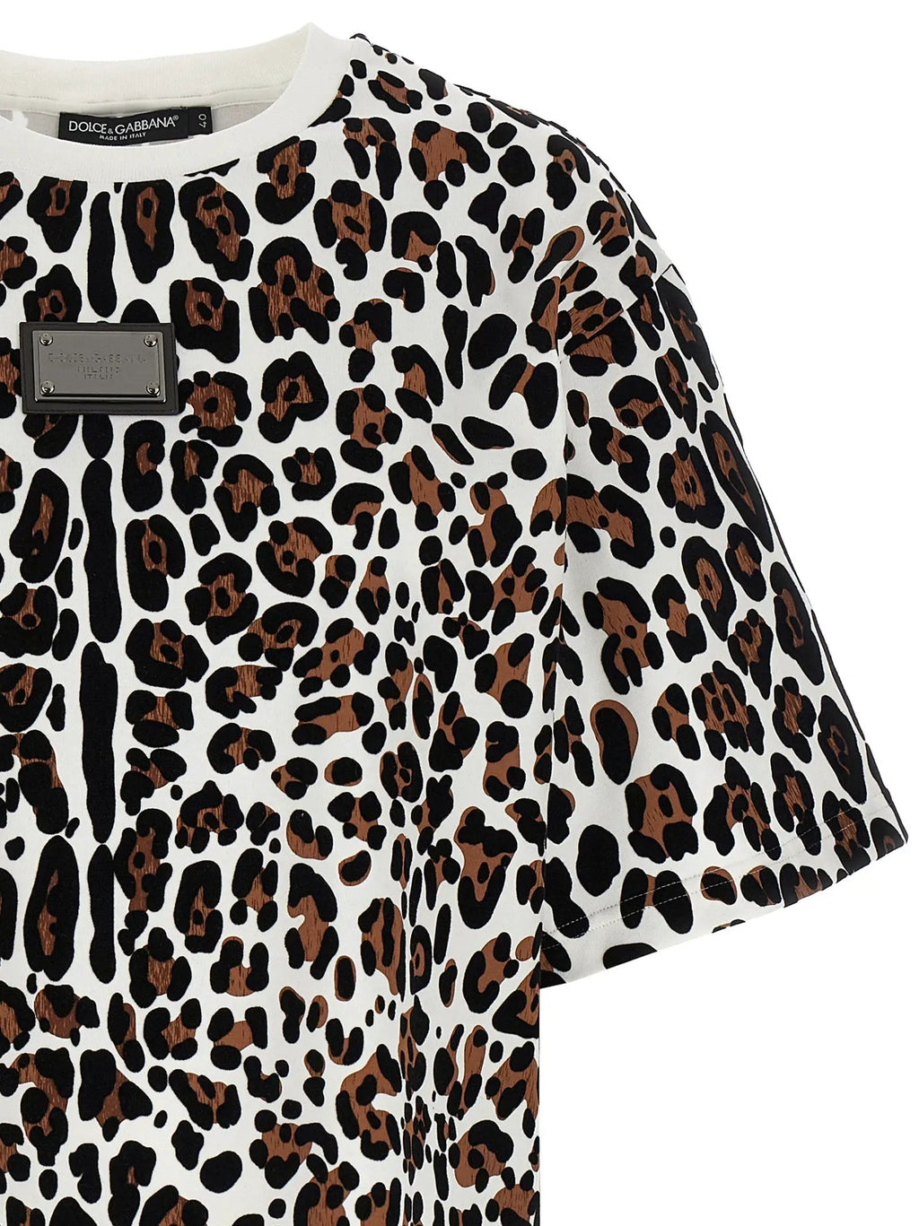 Dolce & Gabbana Multicolor Cotton T-Shirt