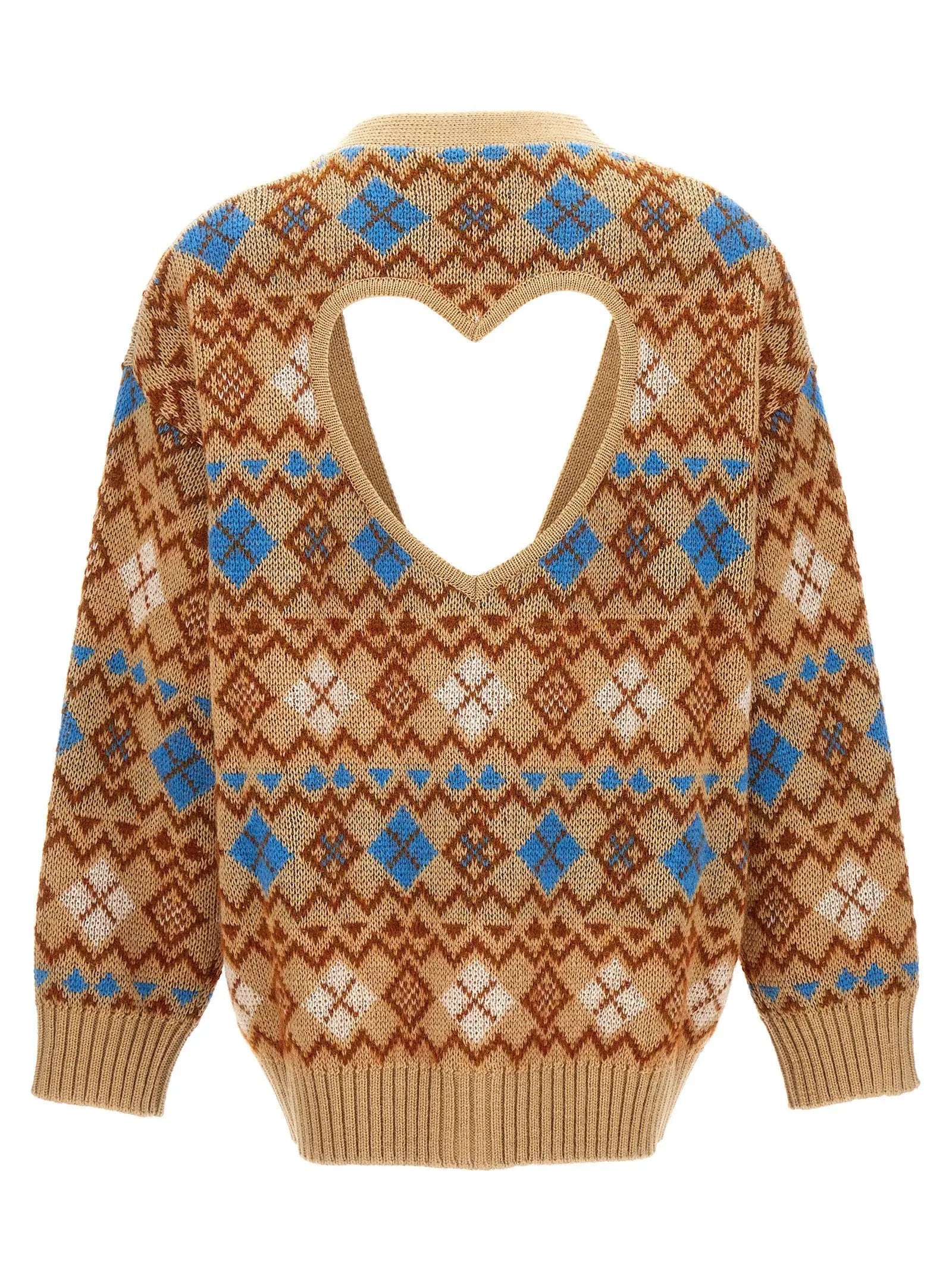 Dsquared² Multicolor Wool Cardigan