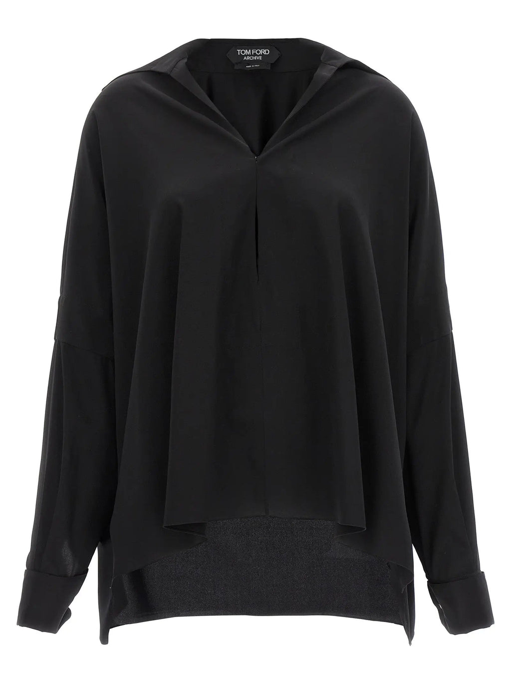 Tom Ford Black Silk Blouse