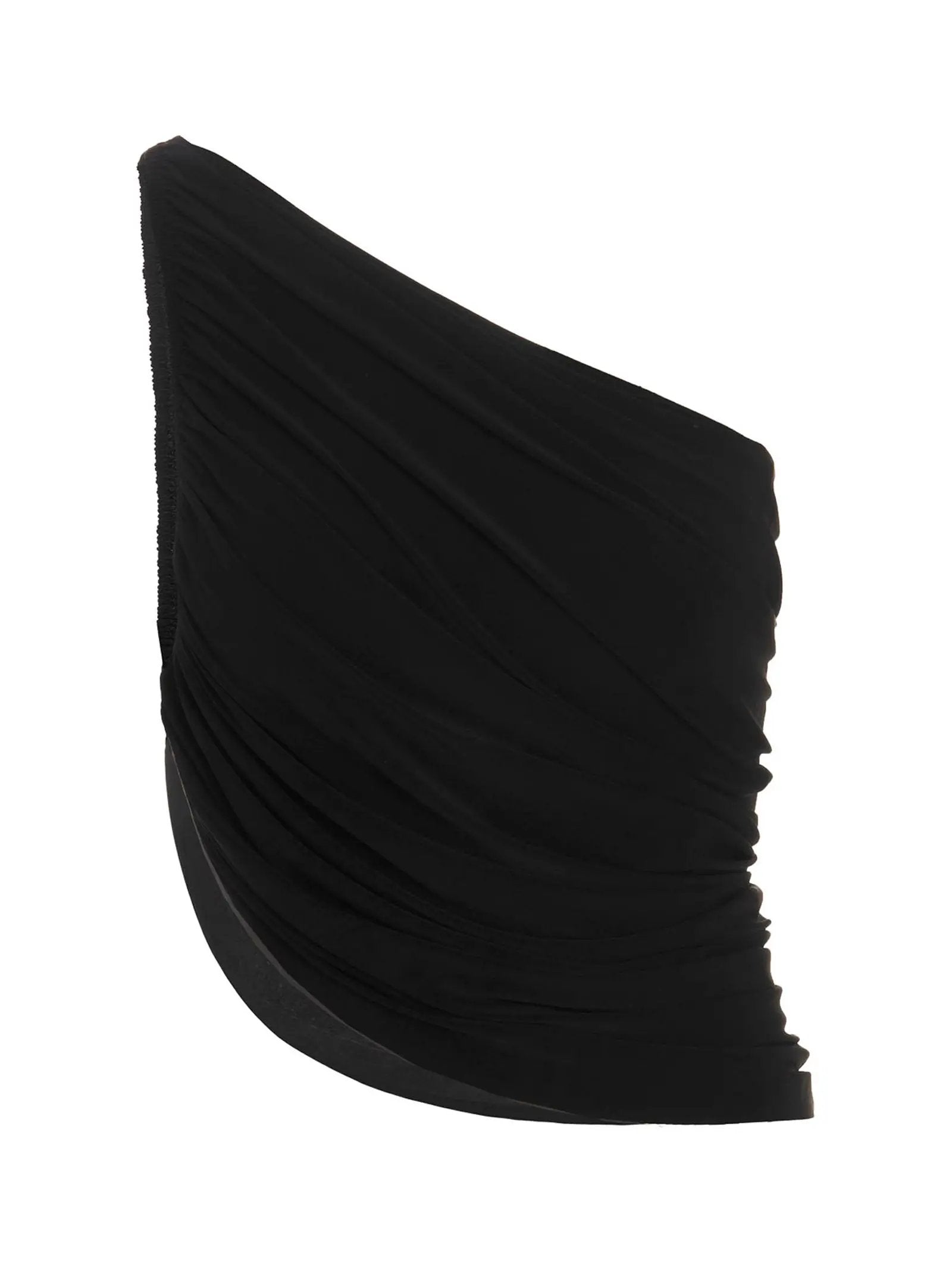 Norma Kamali Black Polyamide Tank Tops