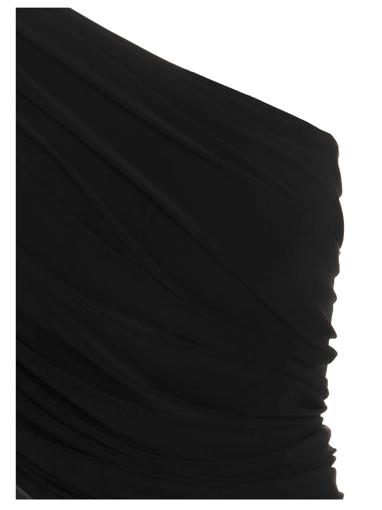 Norma Kamali Black Polyamide Tank Tops