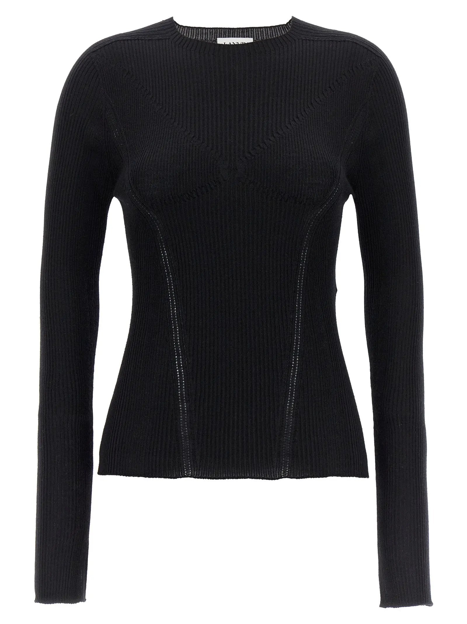 Lanvin Black Cashmere Cardigan