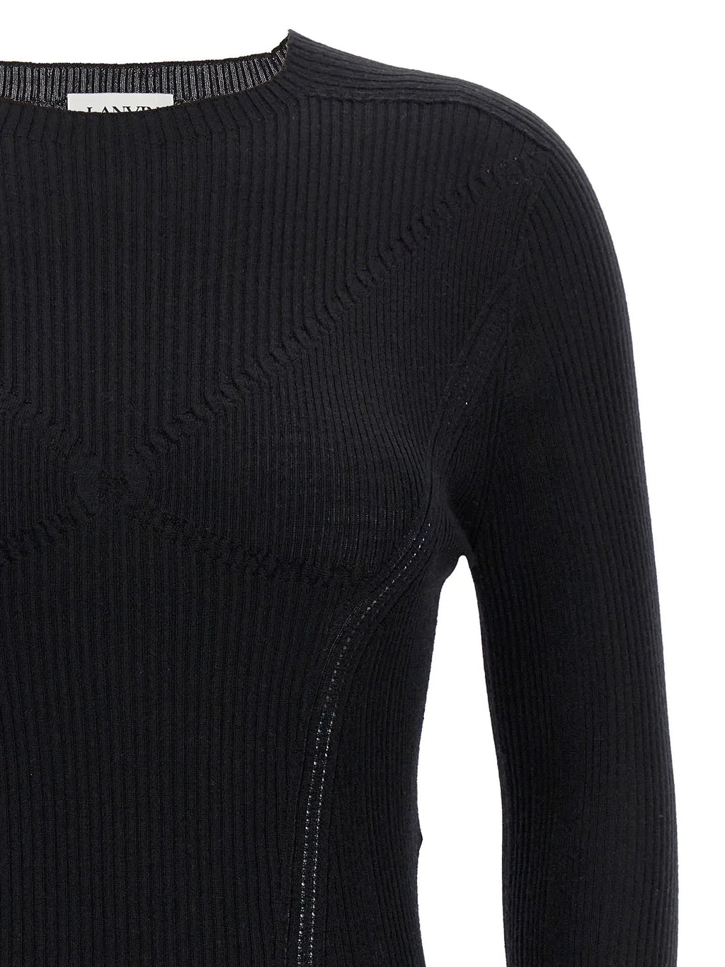 Lanvin Black Cashmere Cardigan