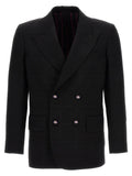 Etro Black Virgin Wool Blazer