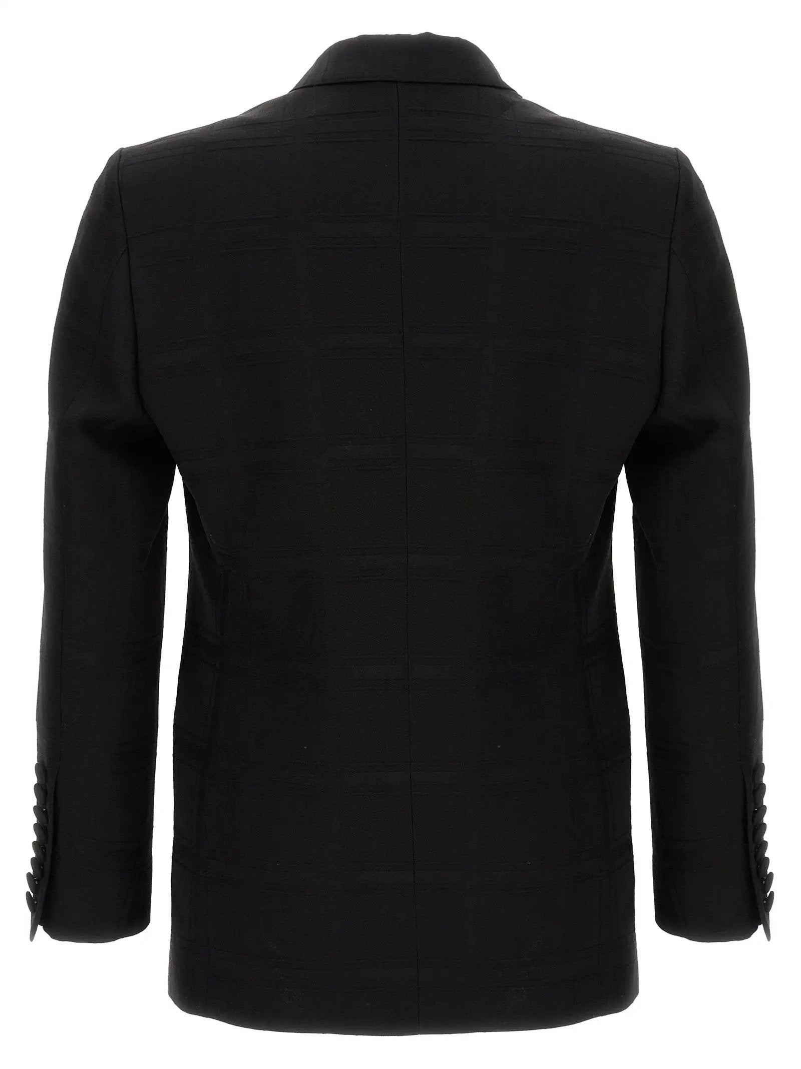 Etro Black Virgin Wool Blazer