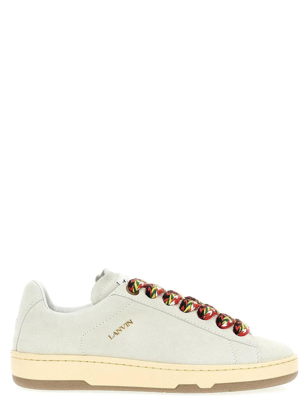 Lanvin White Calfskin Sneakers
